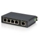 StarTech.com Switch Conmutador Industrial Ethernet de 5 Puertos RJ45 de Montaje en Carril DIN IES5102